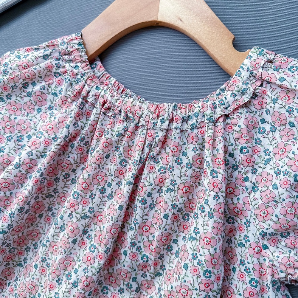 Bonpoint floral print cotton top - Picture 6 of 10